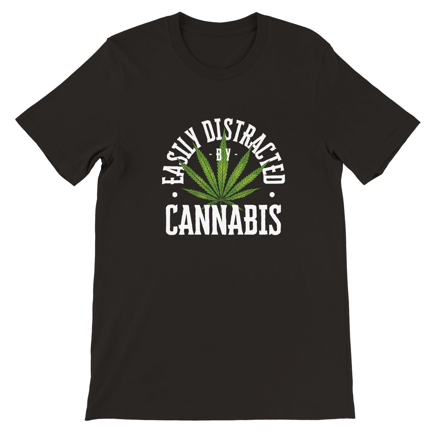 Easily Distracted By Cannabis T-shirt dankweedtees