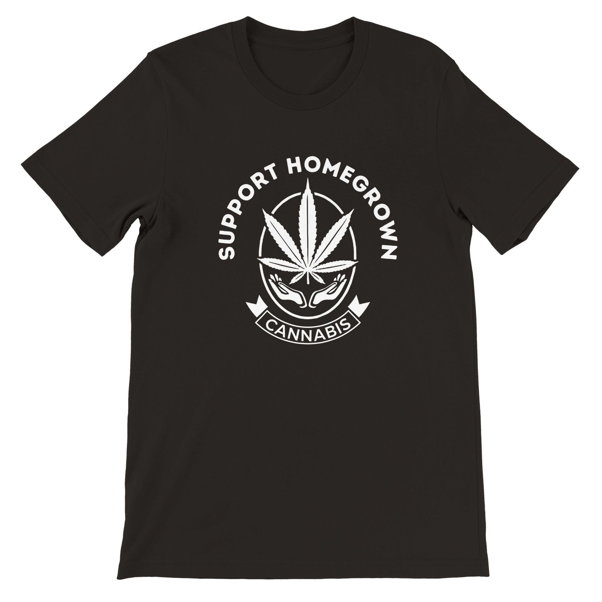 Support Homegrown Cannabis T-shirt dankweedtees