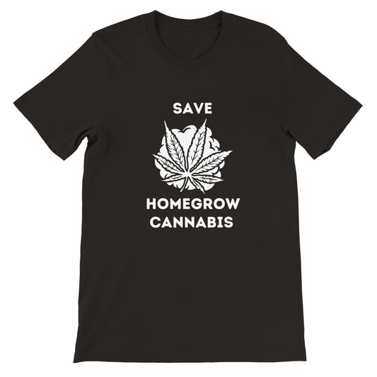 Save Homegrown Cannabis T-shirt dankweedtees