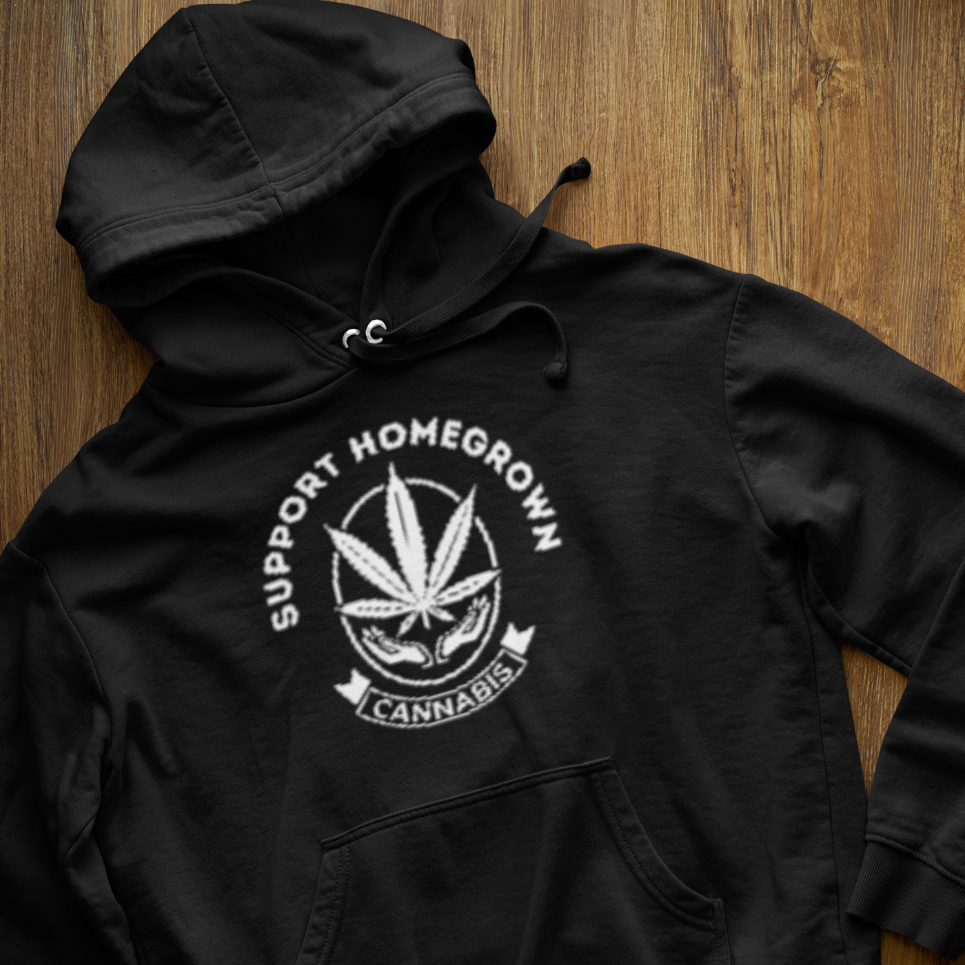 Support Homegrown Pullover Hoodie